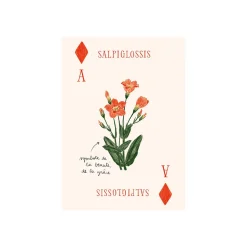 Jeu de cartes Les Fleurs - Zoé de Las Cases