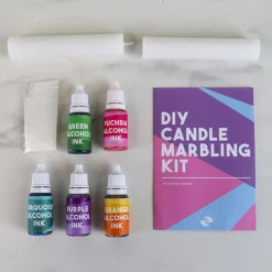 Kit DIY Candle Marbling