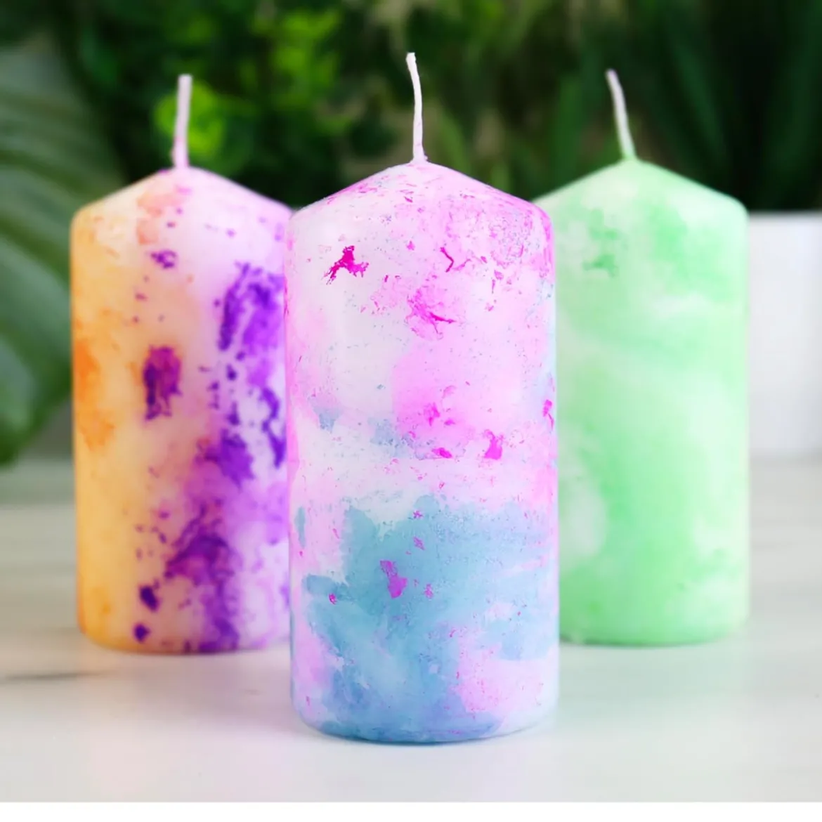 Kit DIY Candle Marbling