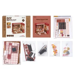 Kit DIY Maison miniature Honey Dessert Talk