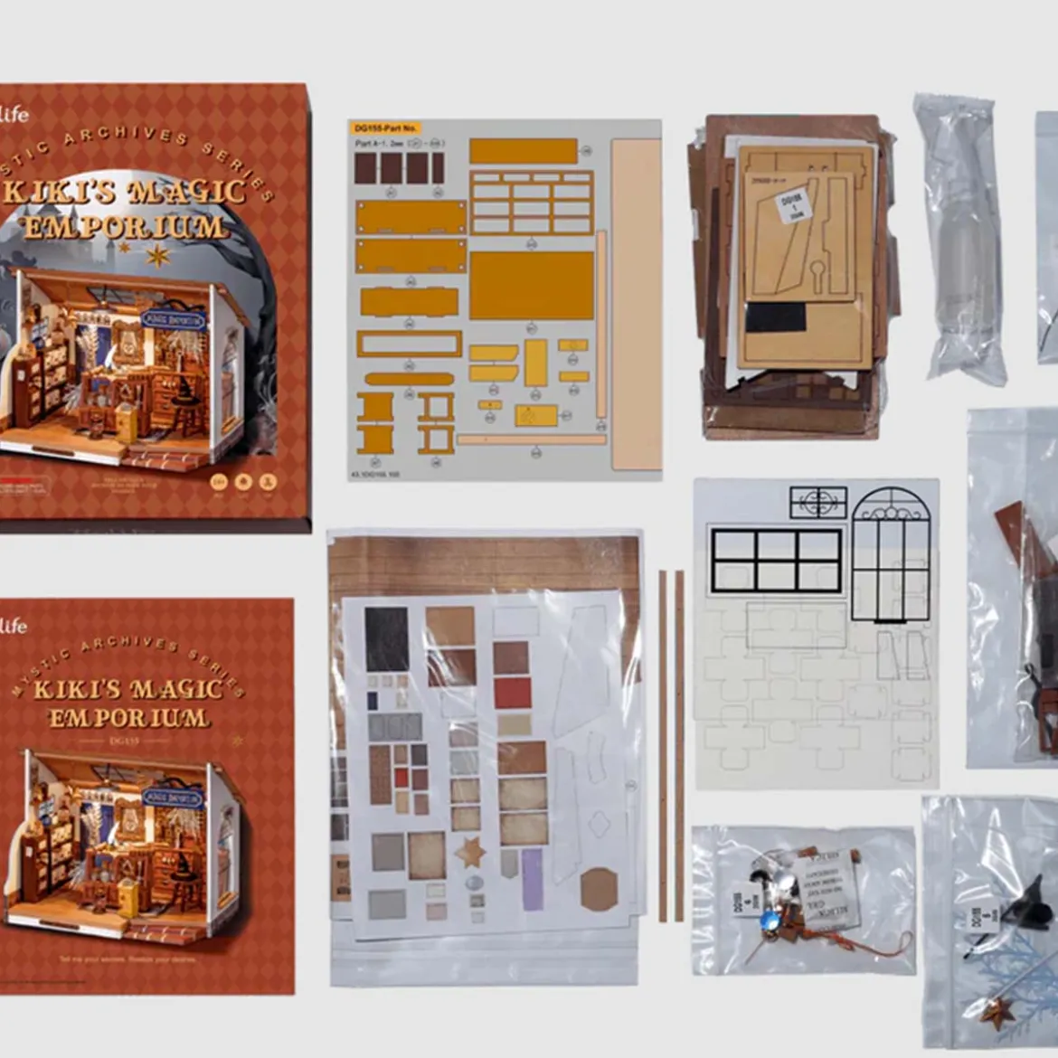 Kit DIY Maison Miniature Kiki's Magic Emporium