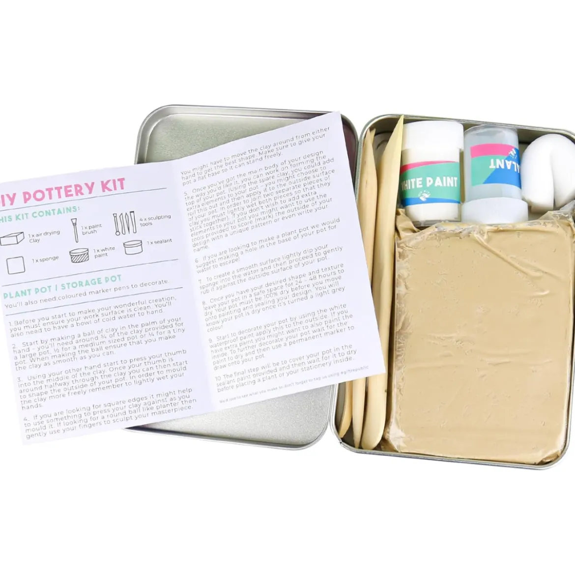 Kit DIY Pottery