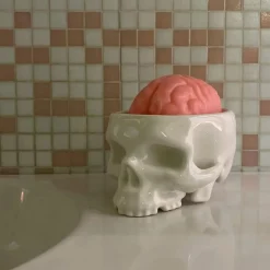 Kit Porte-savon & Savon Crâne - Brain wash