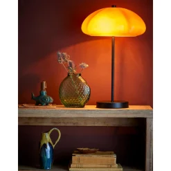 Lampe de table Kinoko - Jaune Métal