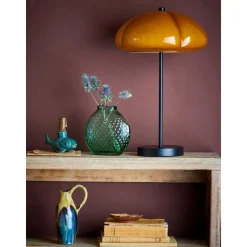 Lampe de table Kinoko - Jaune Métal