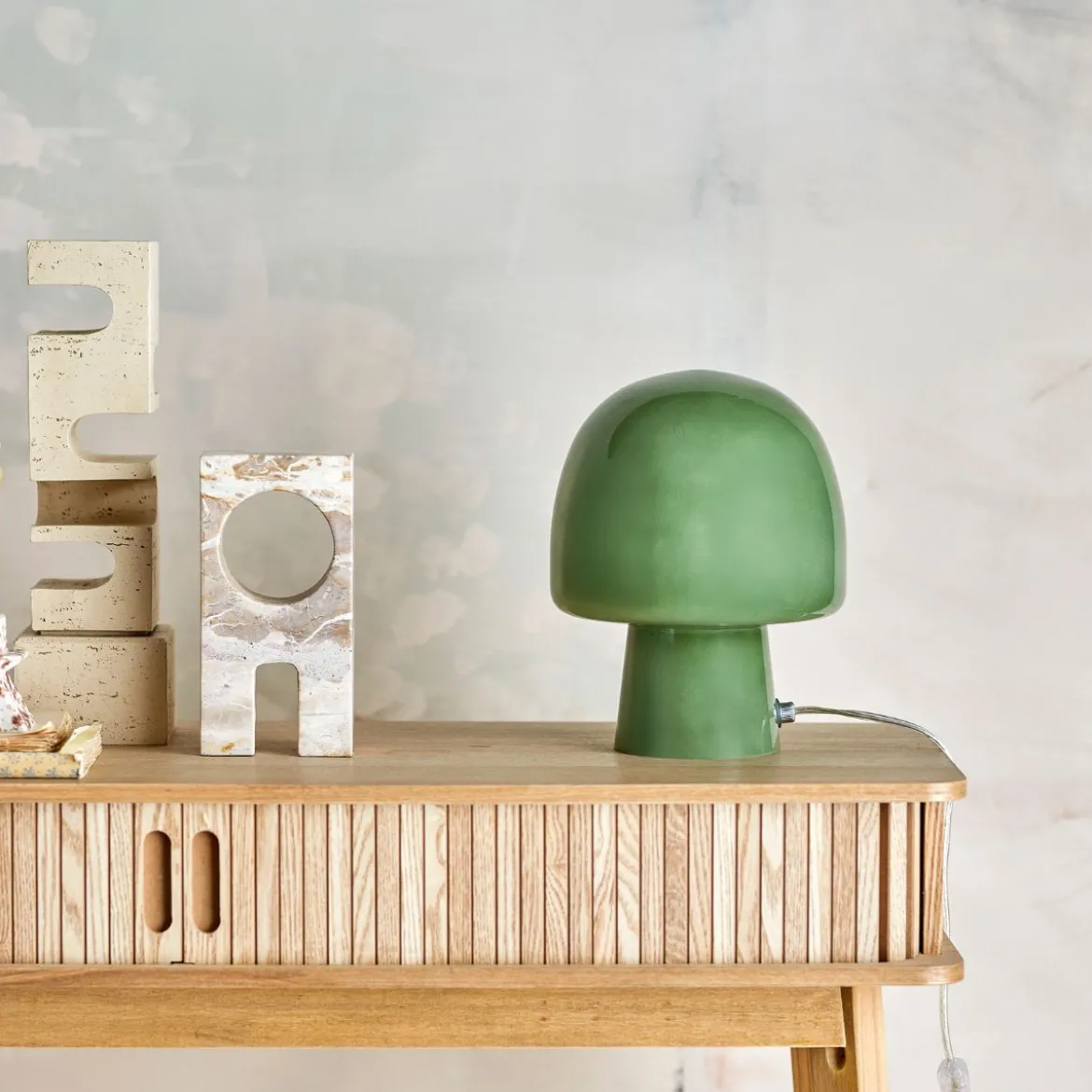 Lampe de table Paddy en verre