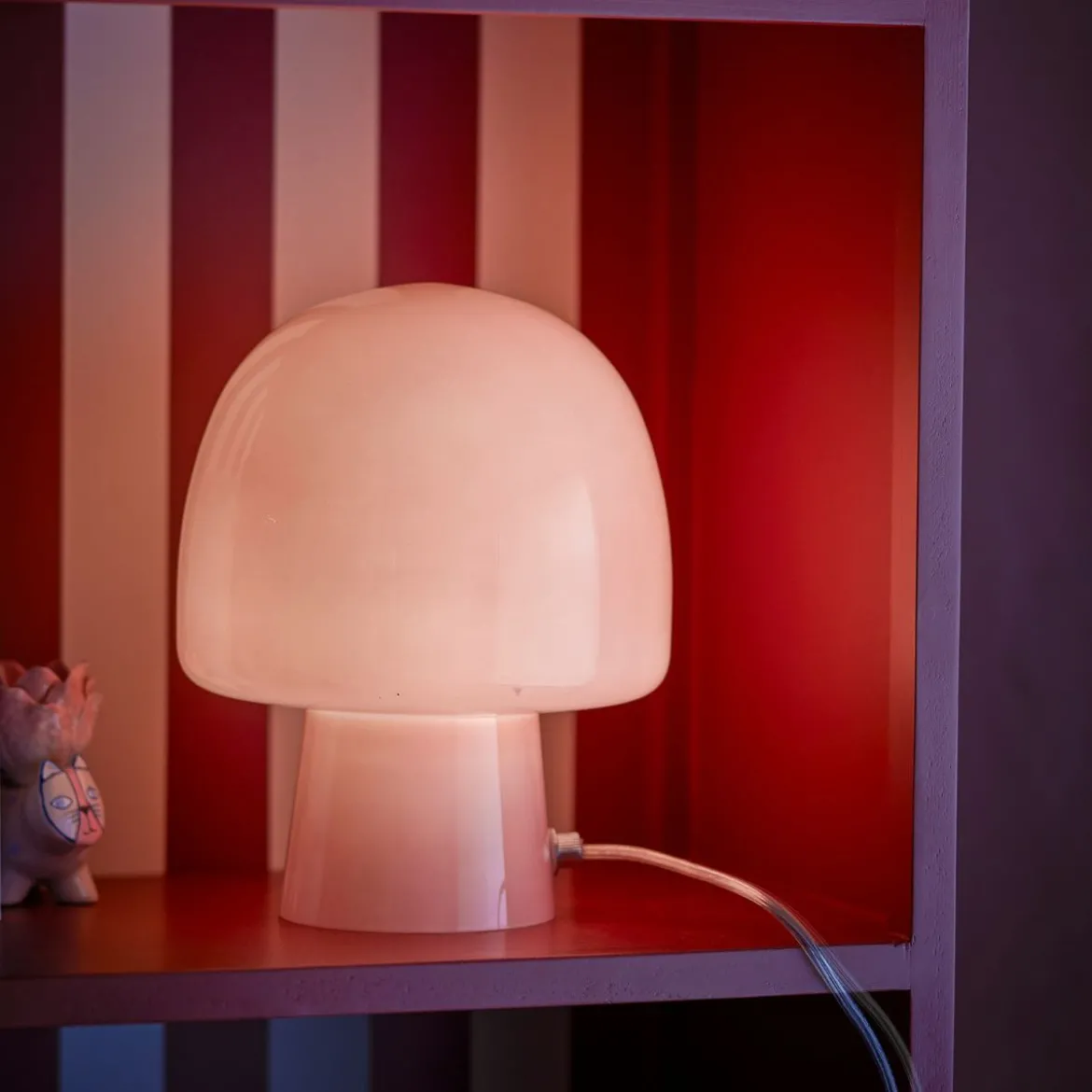 Lampe de table Paddy en verre