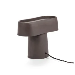 Lampe de table Romé - Gris Anthracite - 27.5 x 22.5 cm