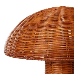 Lampe De Table Rotin - Ø 34 cm x 30 cm