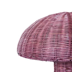 Lampe De Table Rotin - Ø 34 cm x 30 cm