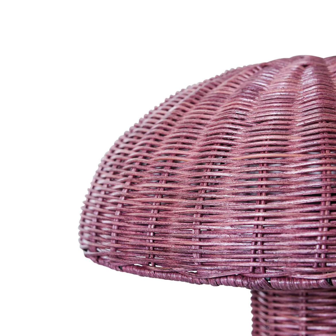 Lampe De Table Rotin - Ø 34 cm x 30 cm