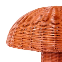 Lampe De Table Rotin - Ø 34 cm x 30 cm