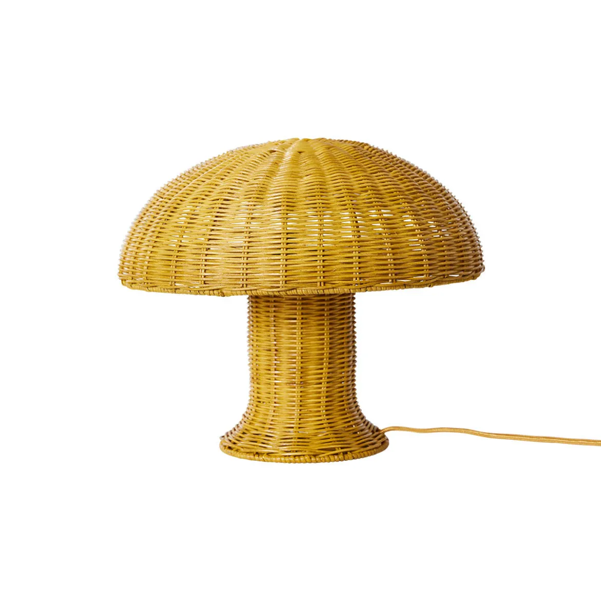 Lampe De Table Rotin - Ø 34 cm x 30 cm