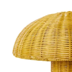 Lampe De Table Rotin - Ø 34 cm x 30 cm