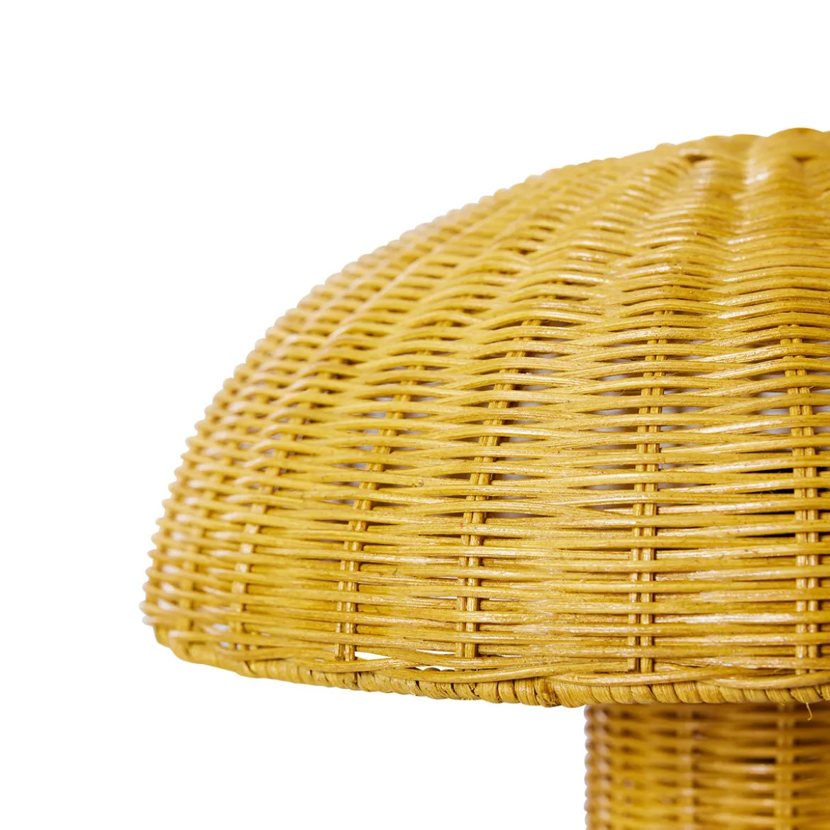 Lampe De Table Rotin - Ø 34 cm x 30 cm
