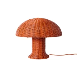 Lampe De Table Rotin - Ø 34 cm x 30 cm