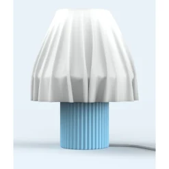 Lampe de Table - Volute Bleu Ciel