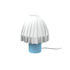 Lampe de Table - Volute Bleu Ciel