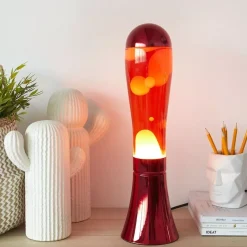 Lampe Lava Magma Argenté