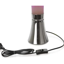 Lampe Lava Magma Argenté
