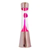 Lampe à lave - Or / Rose