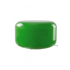 Lampe Livo Metal Chrome & Verre - Vert