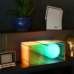 Lampe Lop S - Rectangle Acrylic Dreamy