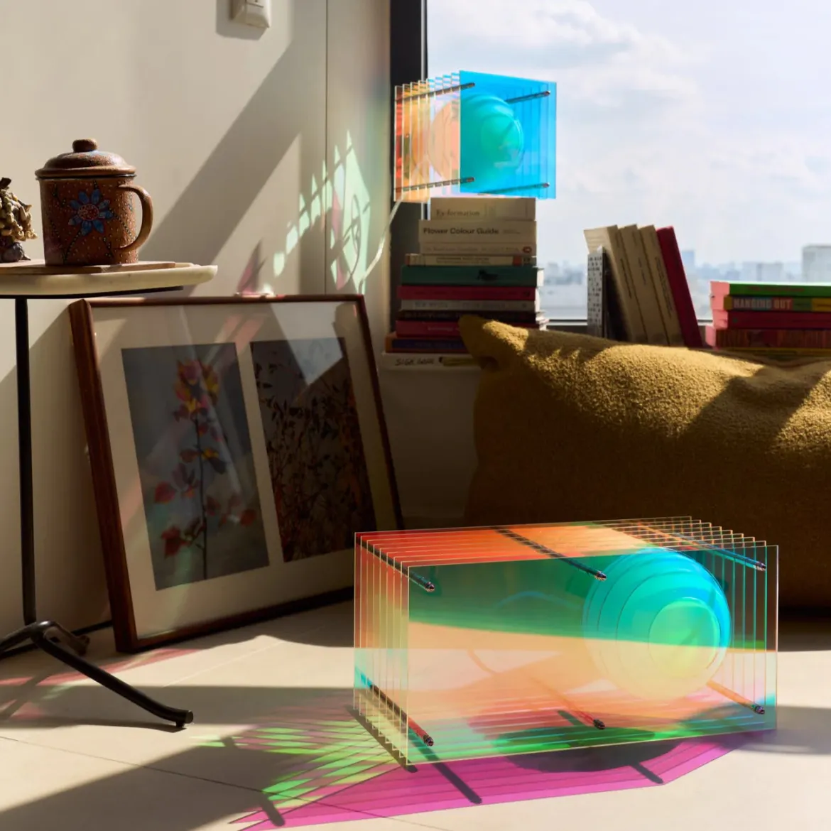 Lampe Lop S - Rectangle Acrylic Dreamy
