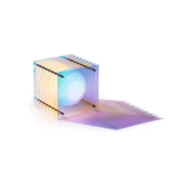 Lampe Lop S - Square Acrylic - Dreamy