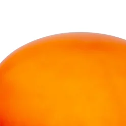 Lampe Ovalie - Verre Orange