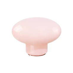 Lampe Ovalie - Verre Rose