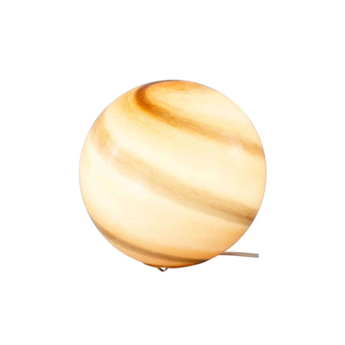 Lampe à poser en verre soufflé - Astrolis Beige