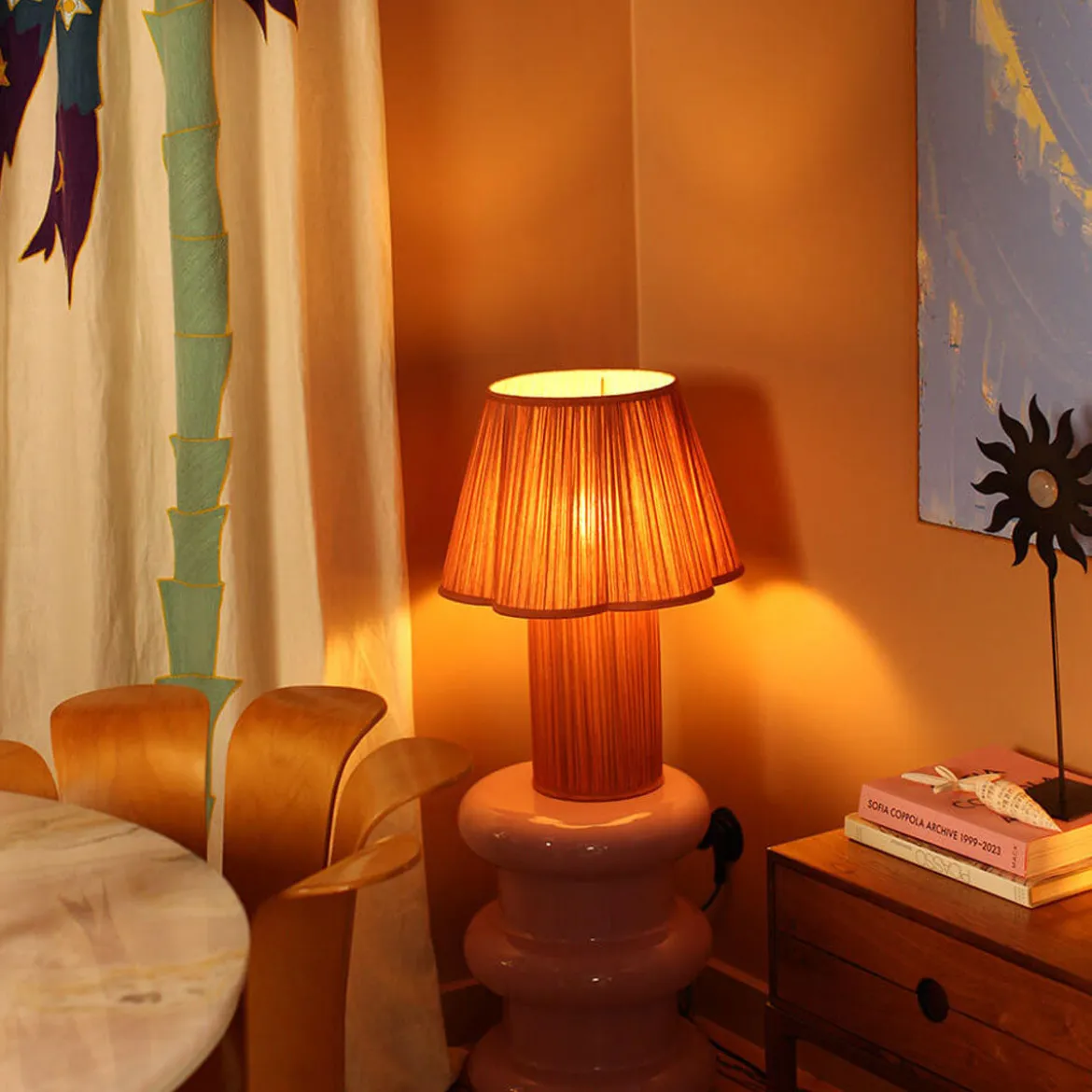 Lampe à poser Myra Silk Bronze