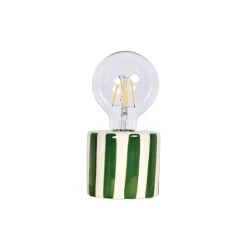Lampe à poser à rayures