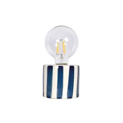 Lampe à poser à rayures