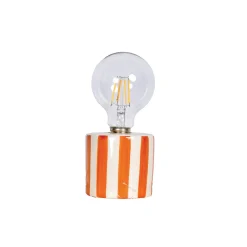 Lampe à poser à rayures