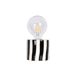 Lampe à poser à rayures