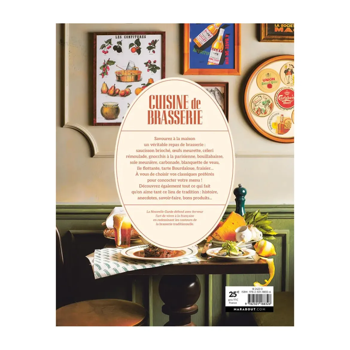 Livre Cuisine de brasserie - La Nouvelle Garde