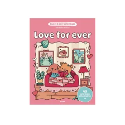 Livre de coloriage - Love for ever