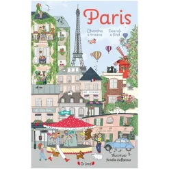 Livre éducatif Paris le Cherche et Trouve - Version Bilingue
