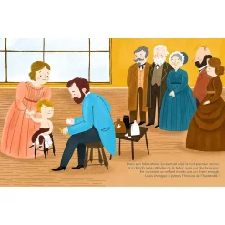 Livre Louis Pasteur Collection Petit & Grand
