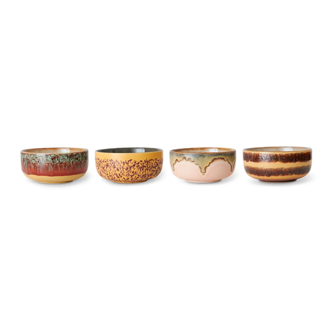 Lot de 4 Bols à Dessert Harbour 70s - ø 12,5 cm