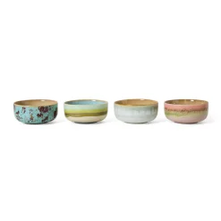 Lot de 4 Bols dessert 70s S Impression