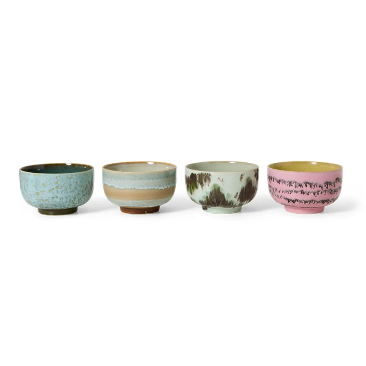 Lot de 4 Bols à Nouilles 70s S Dada