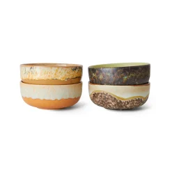 Lot de 4 Bols à Tapas Drift 70s - ø 11 cm