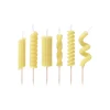 Lot de 6 bougies - Nouilles Pasta Party