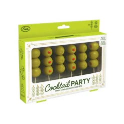 Lot de 6 bougies - Olive Cocktail Party