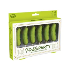 Lot de 6 bougies - Pickle Party