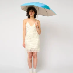 Mini Parapluie Ombrelle Anti-UV - Qasadar Tie & Dye Bleu