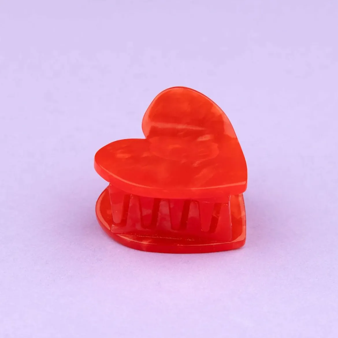 Mini Pince à Cheveux Coeur